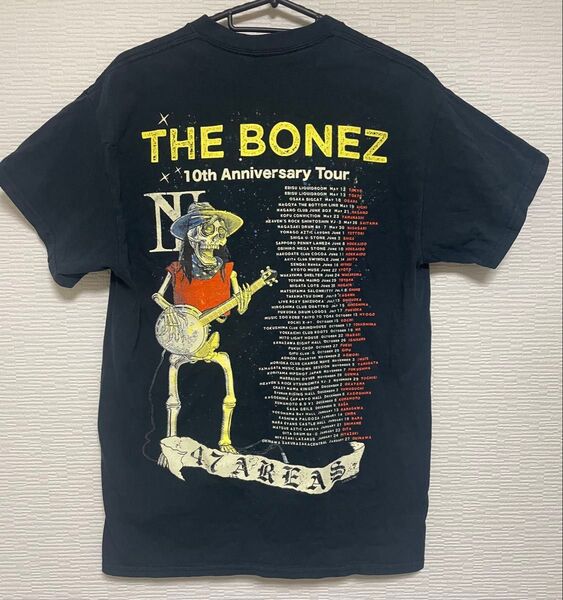 Tシャツ グッズ THE BONEZ 47AREAS ツアー