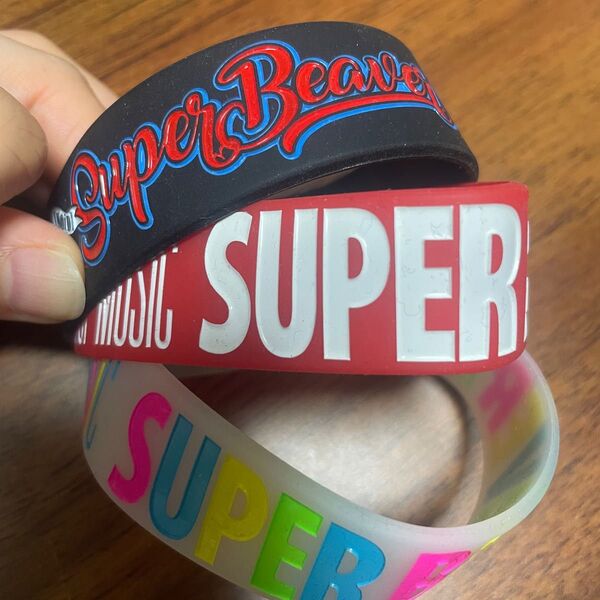 ラバーバンド SUPER BEAVER スーパービーバー ラババン シリコンバンド ライブグッズ