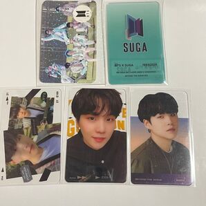 BTS SUGA トレカ 5枚セット