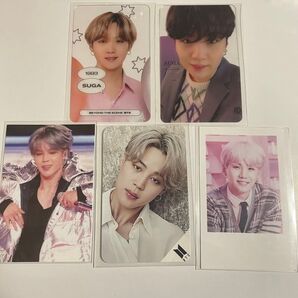 BTS 公式トレカ 5枚セット まとめ売り SUGA JIMIN
