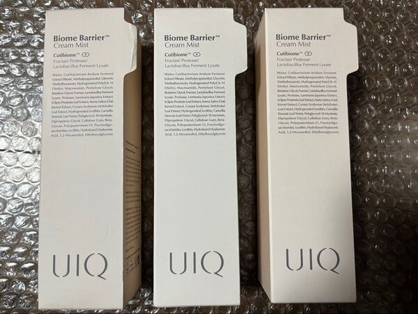 UIQ ユイク バイオームバリアクリームミスト100ml × 3