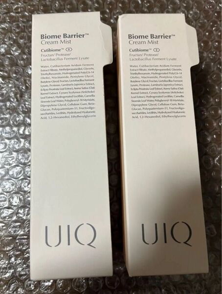 UIQ ユイクバイオームバリアクリームミスト100ml × 2