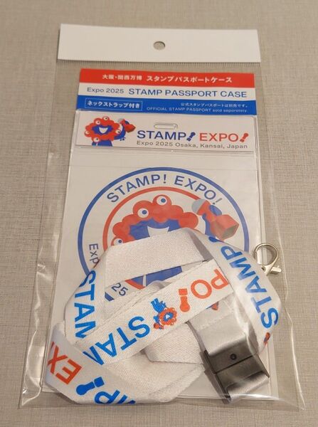 EXPO2025 スタンプパスポートケース(ネックストラップ付) ミャクミャク 大阪関西万博
