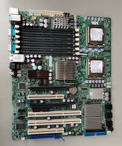 美品 SUPERMICRO X7DAL-E マザーボード Intel 5000X + ESB2 LGA 771 Intel,2×Xeon ATX DDR2