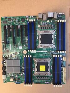 美品 SUPERMICRO X9DAi マザーボードIntel 602 LGA 2011 Intel,Xeon E5-2600 Ext ATX DDR3