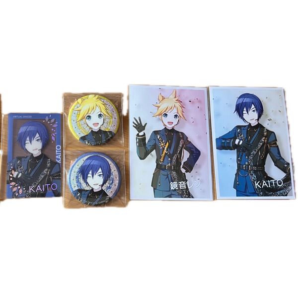 プロセカ あんスタ コラボ エピカ グリ缶 ブロマイド KAITO 鏡音レン