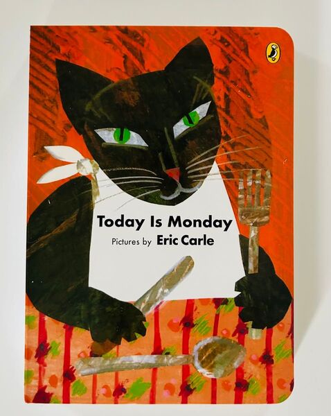 【英語・絵本】エリック・カール_Today is Monday ボードブック