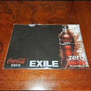 EXILE エグザイル コカコーラゼロ コラボ クリアファイル