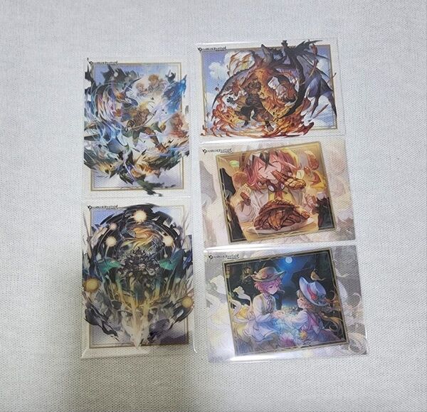 グランブルーファンタジー グラブル コレクションカード クリア 5枚 ②
