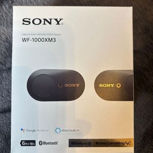 WF-1000XM3 SONY ワイヤレスイヤホン ソニー ブラック ワイヤレスイヤフォン ノイズキャンセリング