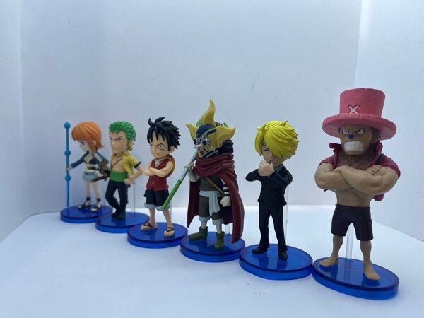 ③ワンピース ワールドコレクタブルフィギュア -エニエス・ロビー- 6種セット