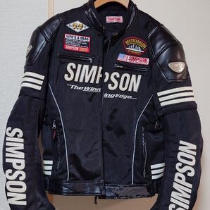 SIMPSON シンプソン ライダースジャケット メッシュジャケット 3L
