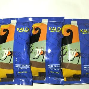 【新品未開封】 KALDI リッチブレンド【豆】 200g × 3袋
