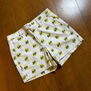 ジャックバニー レディースゴルフ 総柄ショートパンツ サイズ1 M