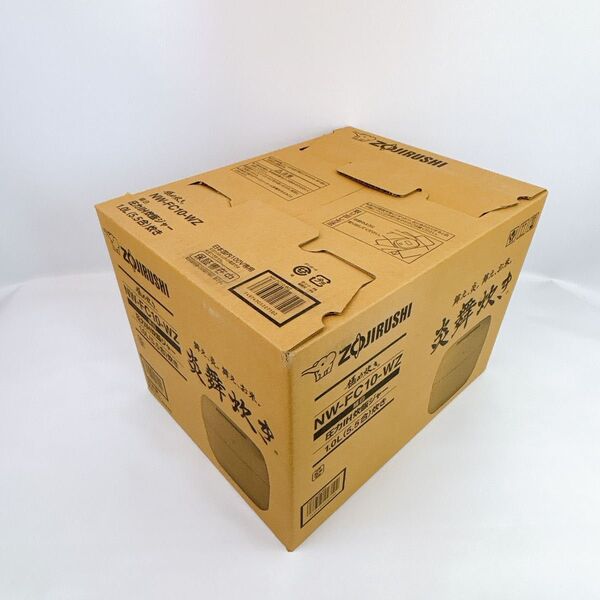 ☆新品未開封☆保証書☆ZOJIRUSHI 象印 NW-FC10-WZ 炊飯器 炎舞炊き 圧力IH式 ホワイト 家電 未開封 未使用