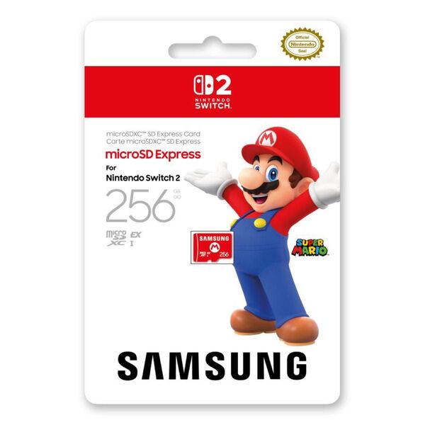 新品未開封 Samsung microSD Express Card 256GB for Nintendo Switch 2