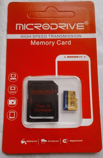 MICRODRIVE Micro SD メモリーカード 128GB 1枚【3】