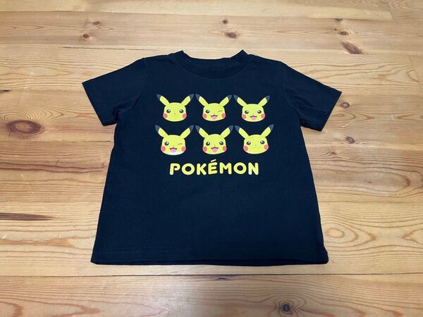 ポケモン ピカチュウ Tシャツ 黒