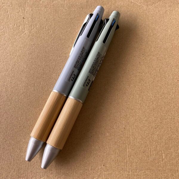③値下げ交渉不可♪ ジェットストリーム4&1 バンブーブルーグレー セージ 4色ボールペン0.5㎜&シャーペン0.5 2本