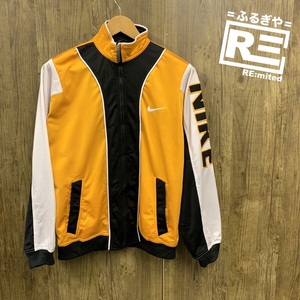 NIKE Nike спортивная куртка джерси Logo вышивка orange one отметка XL большой размер 