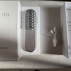 サロニア SALONIA EMSリフトブラシ 電気ブラシ リフトアップ スカルプ