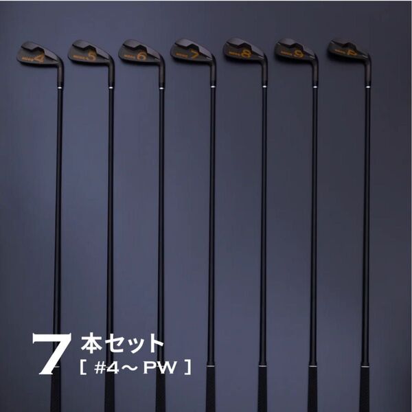 NOOG ワンレングスアイアン ゴルフクラブ 7本セット