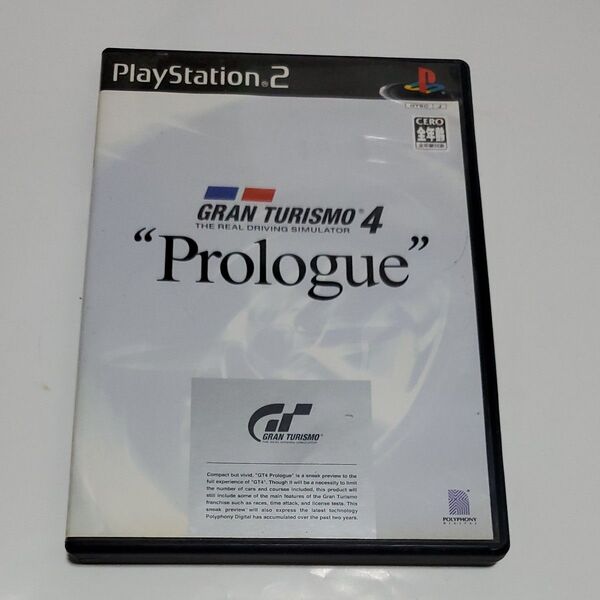 【PS2】 GRAN TURISMO 4 ”Prologue” PS2 グランツーリスモ4 プレイステーション2ソフトPS2ソフト