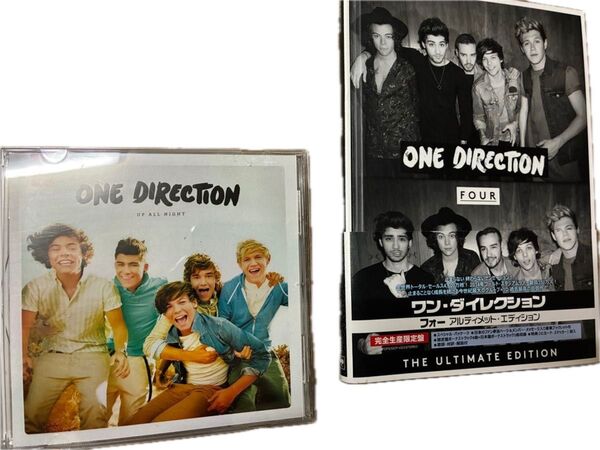 二枚セット ONE DIRECTION FOUR THE ULTIMATE EDITION .UP ALL NIGHT ワンダイ