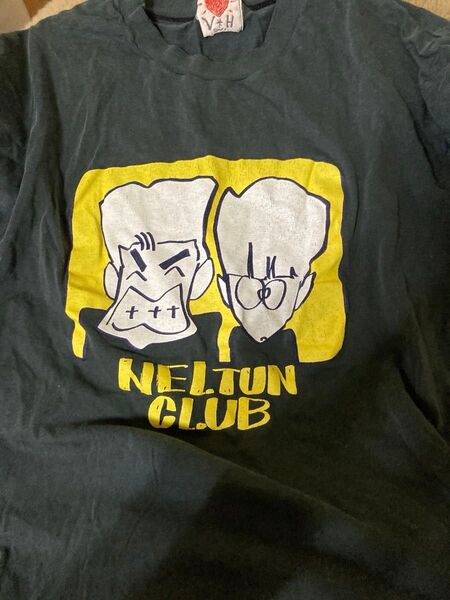 二枚セット NELTON CLUB 黒 KINASHICYCLE 白 Tシャツ ヴィンテージ 古着 とんねるず 値下げ 父の日