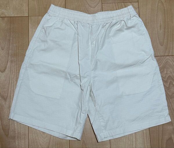 無印良品 ホワイト ハーフパンツ メンズ Mサイズ