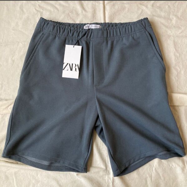 ZARA ザラ コンフォートバミューダパンツ ハーフパンツ ショートパンツ ショーツ ダークグレー M