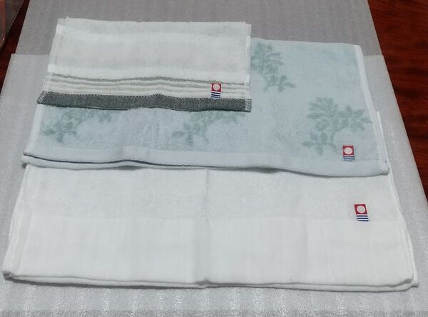 【難あり】未使用 今治 ウォッシュタオル 他 3枚セット