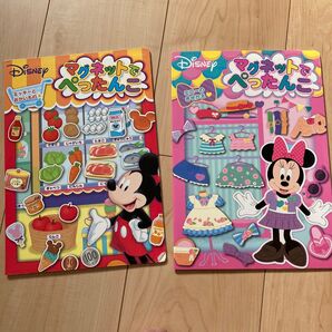 ディズニー マグネットでぺったんこ ミッキー ミニー 知育