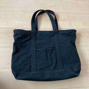 ブラック キャンバス バッグ ブラウニー