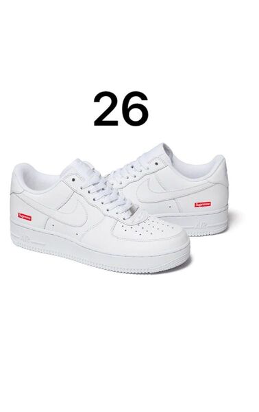Supreme × Nike Air Force 1 Low "White"