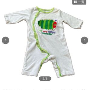 はらぺこあおむし 70 ロンパース 男の子 カバーオール ファッション クーポン 200円オフ ベビー服 新生児