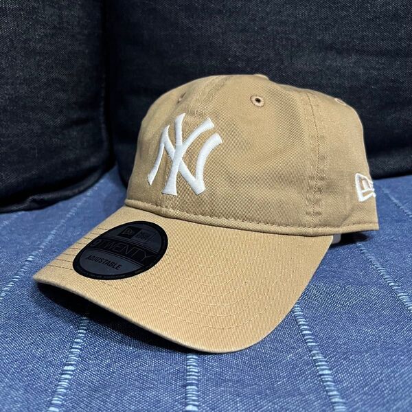 ★お値下げ不可★NEW ERA 9TWENTY Cap NY キャップ 帽子 カーキ 13562177 ニューエラ ヤンキース