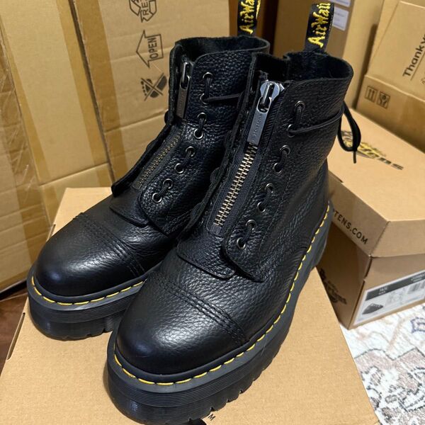 Dr.Martens SINCLAIR BLACK 22564001 ブラック UK8 ドクターマーチン シンクレア レザーブーツ