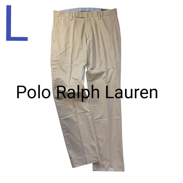 ポロラルフローレン Polo Ralph Lauren スリムフィットパンツ チノパン ベージュ 31/32 ボトムス 通年
