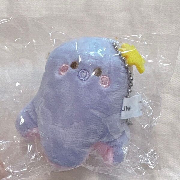 ウルぬい タコさんウインナーのあかちゃん ガチャ キーホルダー パープル 紫 ボールチェーン たこさん ぬいぐるみ カプセルトイ