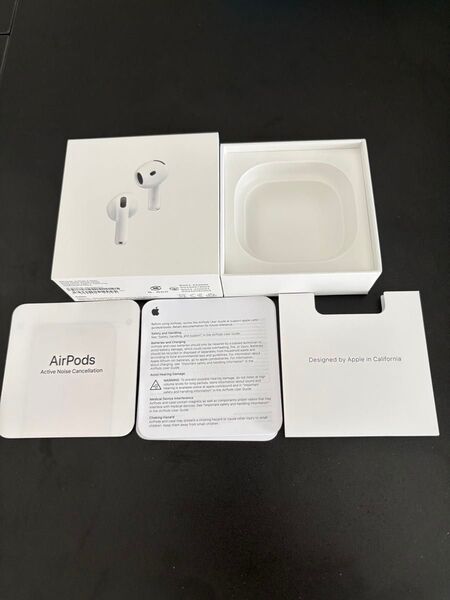 【箱のみ】AirPods4ノイズキャンセリング機能搭載 空箱