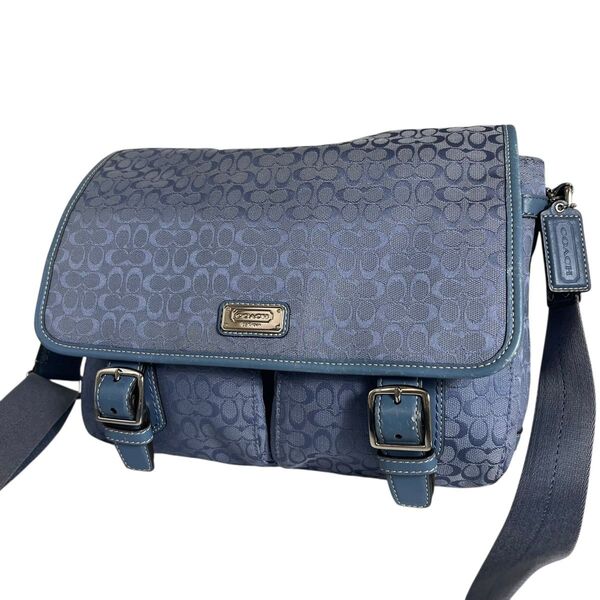 美品 COACH ショルダーバッグ スモールメッセンジャー F70283