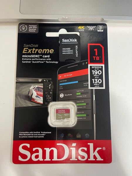 SANDISK マイクロSDカード 1TB U3 4K V30 A2