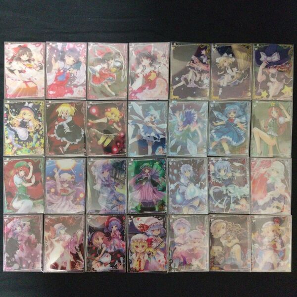 ブシロード コレクションクリア 東方Project 東方紅魔郷 全28種 フルコンプリートセット