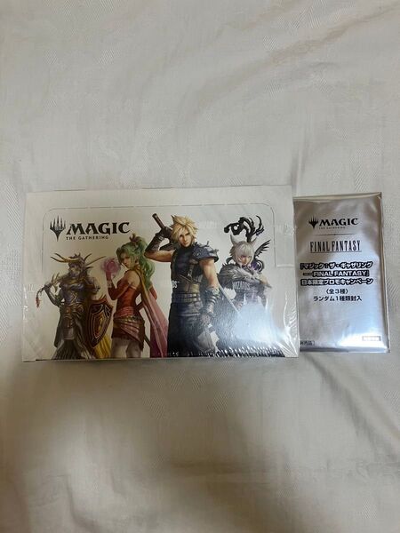 マジック ザギャザリング FINAL FANTASY プレイブースター 日本語版 MTGプロモカード FF シュリンク付