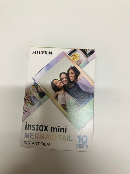 instax mini FUJIFILM 富士フィルム チェキフィルム 1個 27年3月 マーメイドテイル