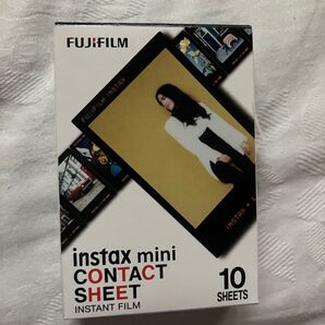instax mini チェキフィルム 富士フイルム ノーマル チェキ コンタクトシート contact sheet