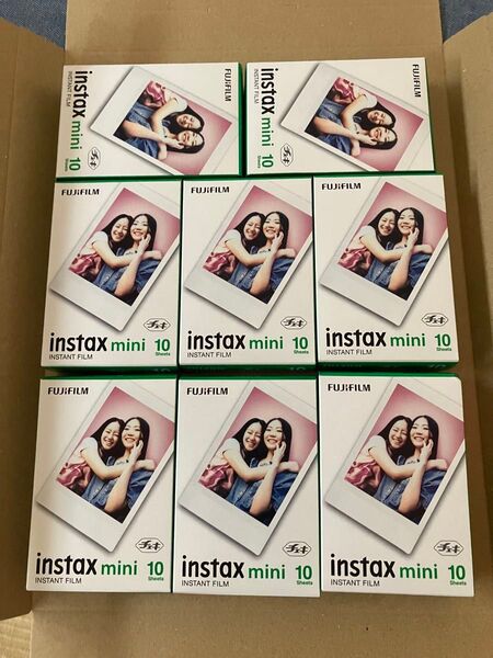 mini instax FUJIFILM チェキ チェキフィルム INSTAX 富士フイルム 8個 フィルム