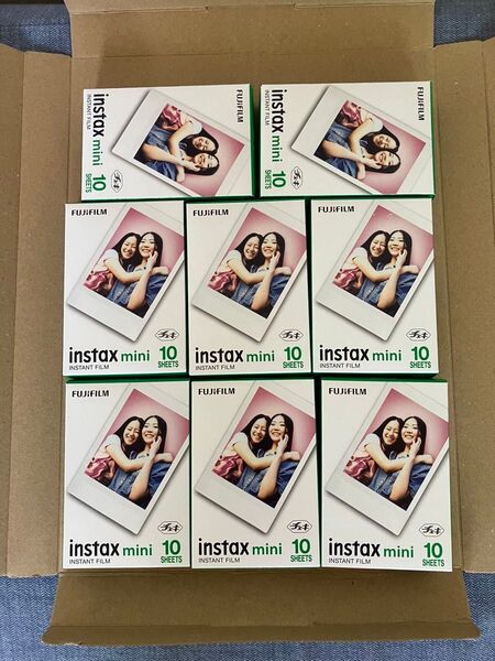 mini instax FUJIFILM チェキ チェキフィルム INSTAX 富士フイルム 8個 フィルム