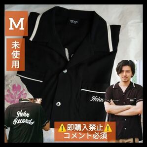 ▼コメント必須▼藤井風 ヘンレコユニフォーム ブラック シャツ M グッズ 裏方 グッズ